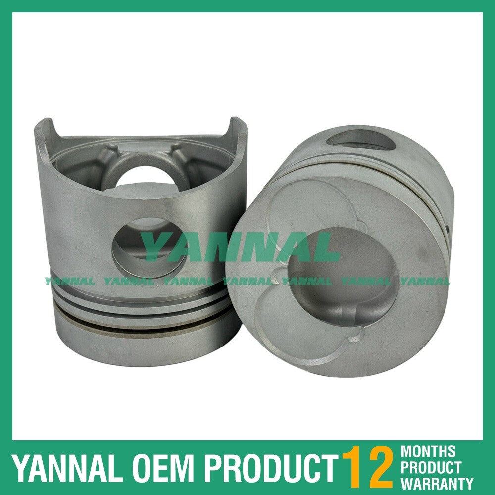 4X 13216-1470 piston STD 104 mm for Hino W04D diesel engine