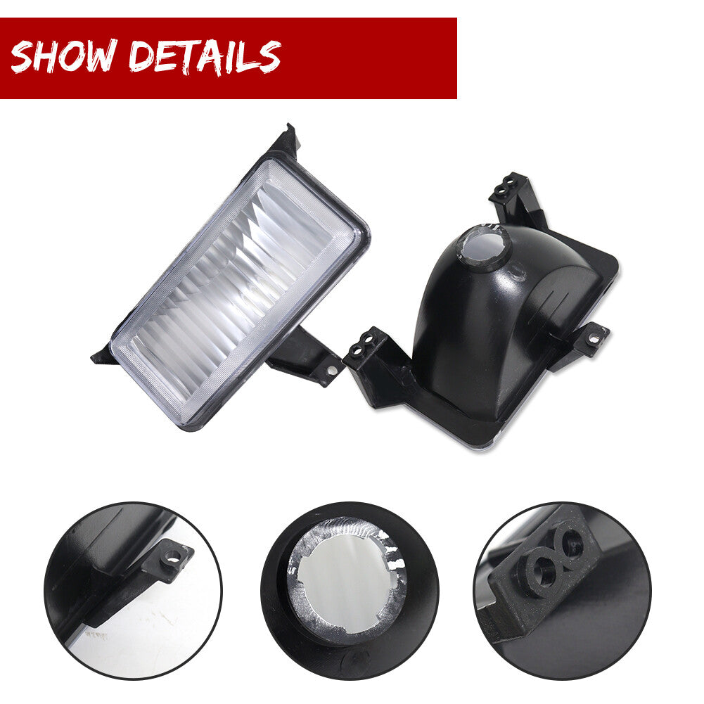 Front park turn signal lights for 83-87 for Chevrolet pickup trucks, left side kit.