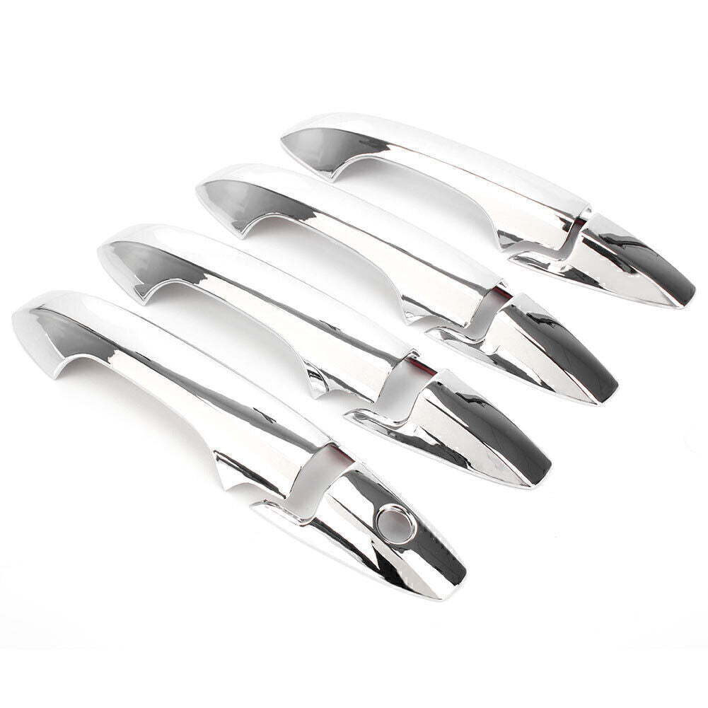 8Pcs Chrome Door Handle Cover Trim Molding for Honda CR-V CRV 2007-2011 2008 09