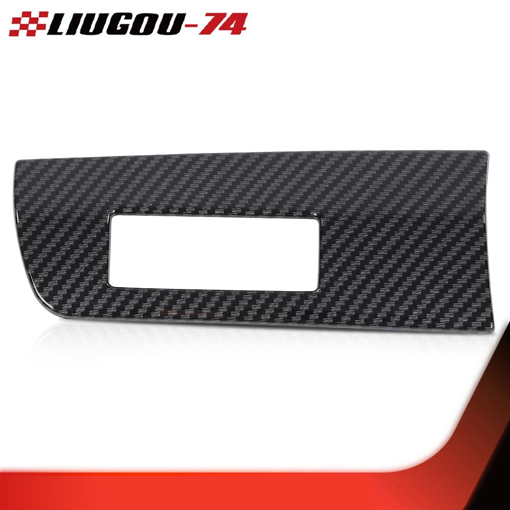 Carbon fiber head-up display panel cover trim suitable for 20-23 for Chevrolet for Corvette