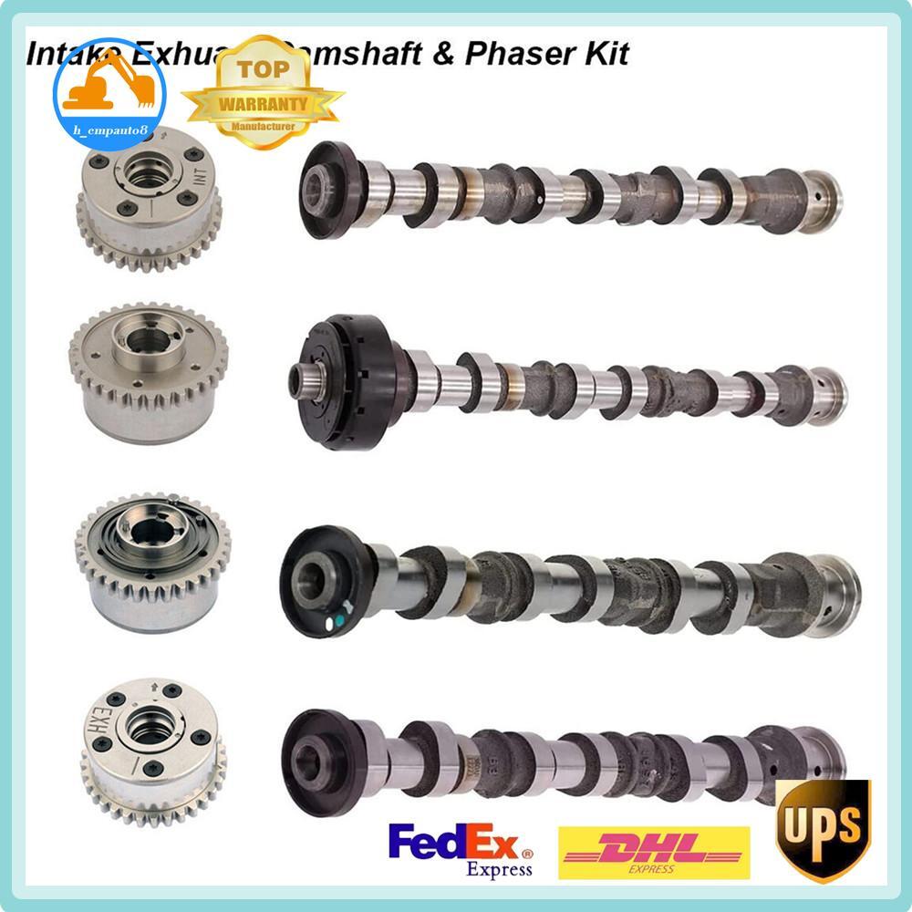 Intake Exhaust Camshafts 4 Adjuster Kit Phaser for Jeep for Dodge 1500 11-18 3.6L