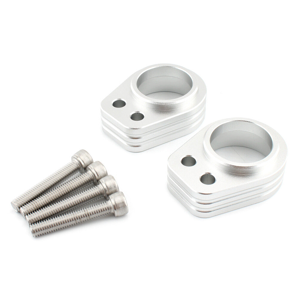 Handlebar Riser Spacer Handle Bar Riser Mount Clamp for Kawasaki ZZR1200 Pair