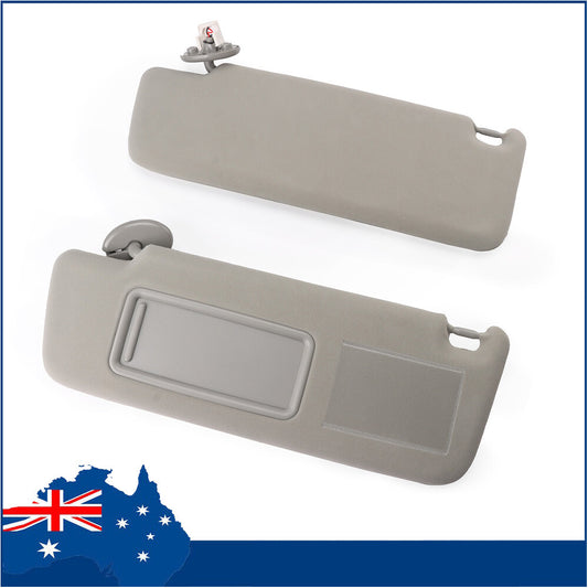 2x LH+RH Sun Visor for Toyota Tacoma 02-10 TRD Sport Crew Cab Pickup 4-Door 4.0L