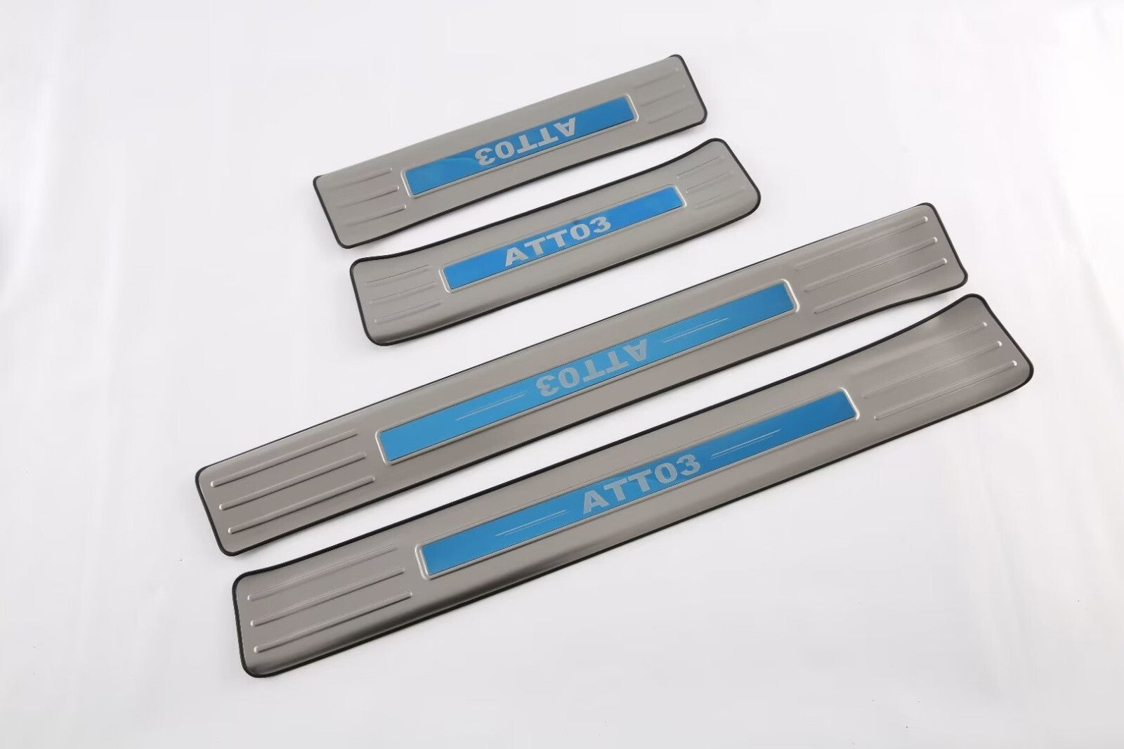 For 2022 for BYD Atto 3 Car Accessories Door Sill Protector Scuff Guard Plate Panel