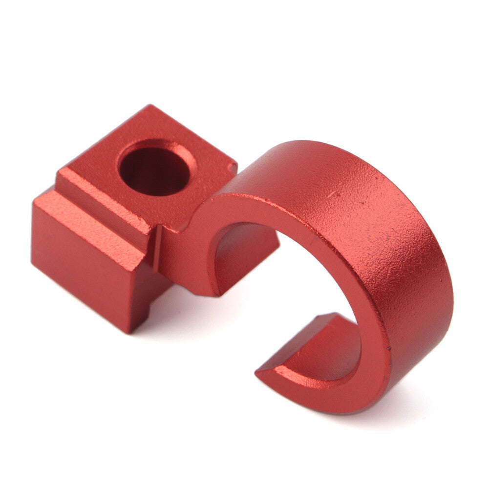 CNC Billet Front Brake Hose Line Clamp Guide RED Fit for Suzuki DRZ400SM 2005-2022