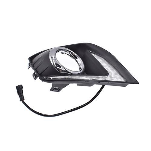 Bright Radiator Grille Fog Lamp Cover DRL fit for Mitsubishi RVR OUTLANDER SPORT