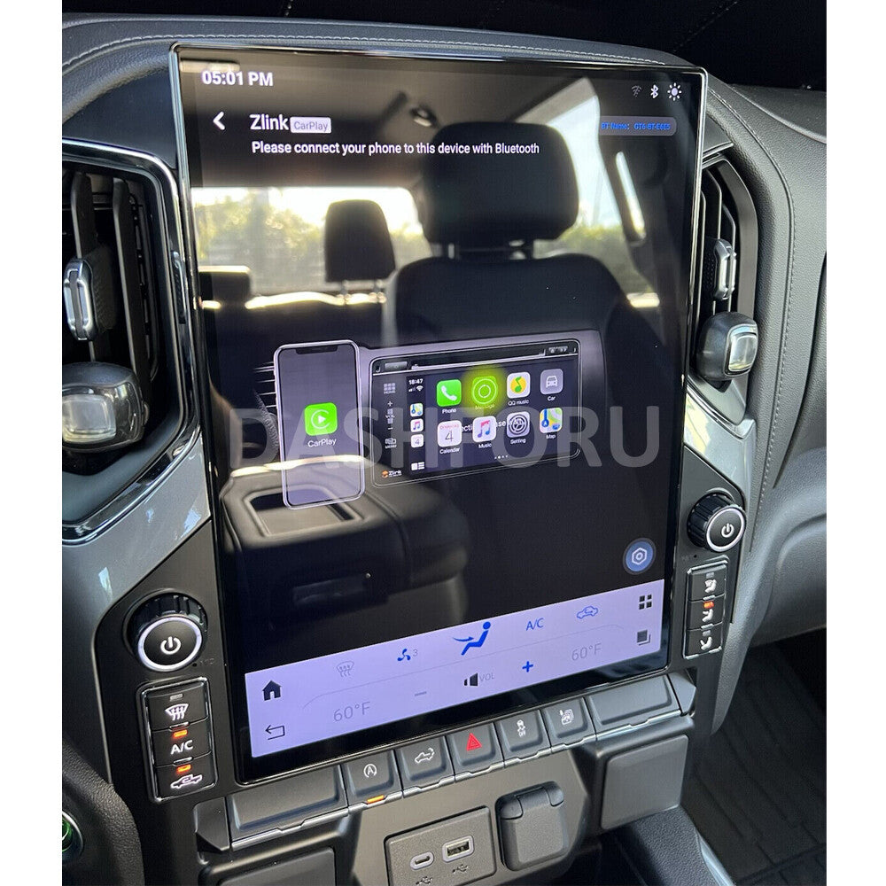 For 2019-2023 for Chevrolet Silverado for Tesla Vertical Big Screen 15.6 Car GPS Radio