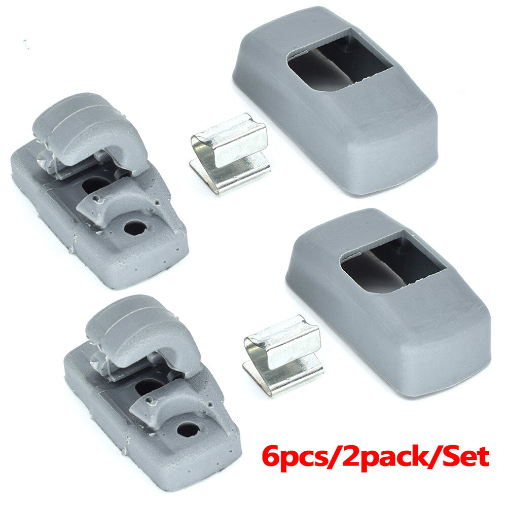2x Sun Visor Clip for VW Transporter T4, T5 T6 Amrok Beetle for Bora Caddy Eos for Golf