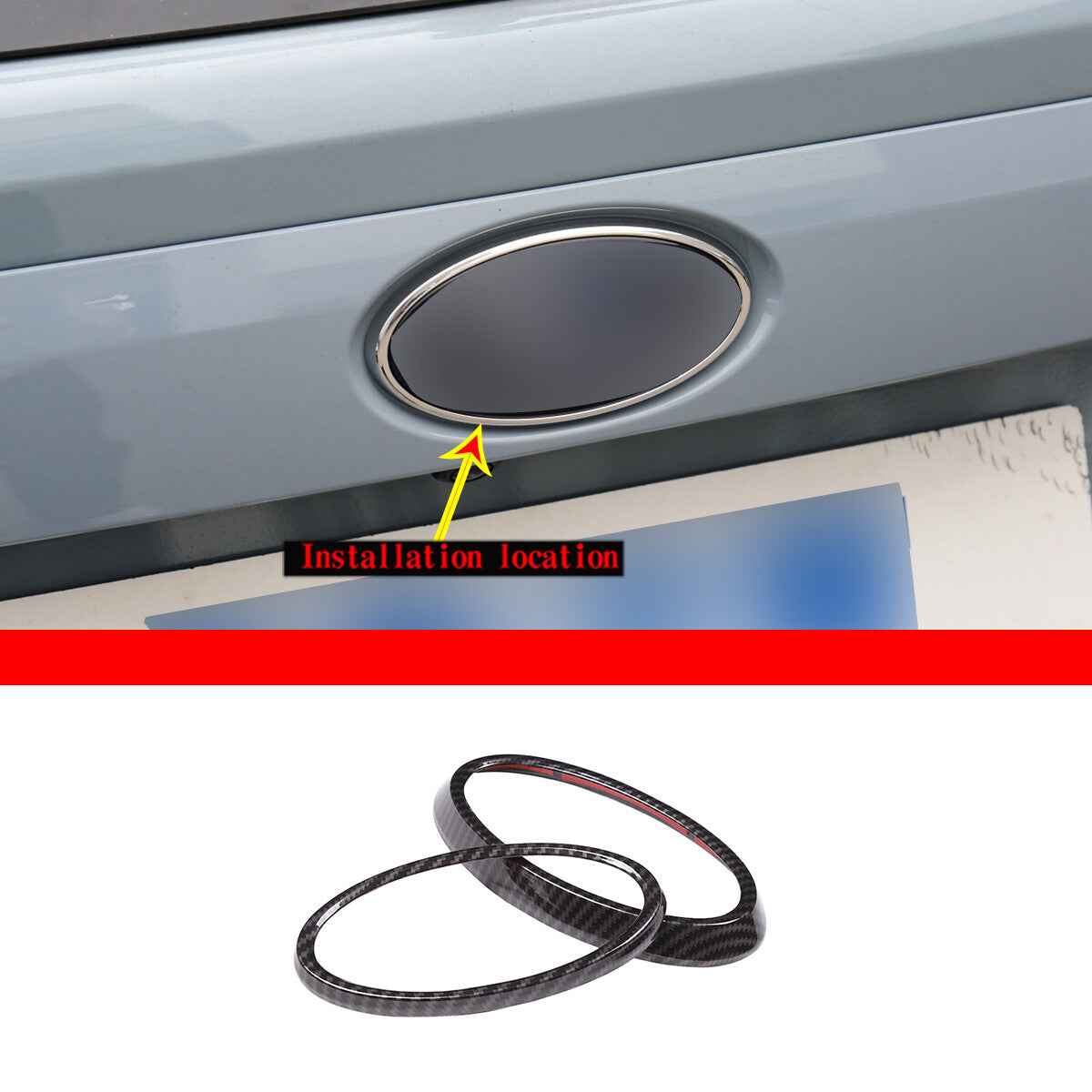 2-Piece Light-Shielding Taillight Cover for Hummer H2 SUT 2003-2009 Pickup Units