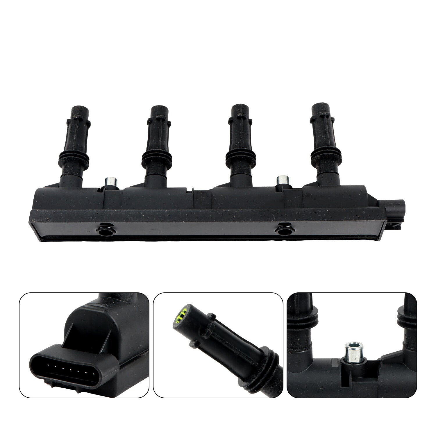 Ignition Coil  4X Spark Plugs for Buick Encore for Chevy for Cruze Sonic 1.4L l4 UF669