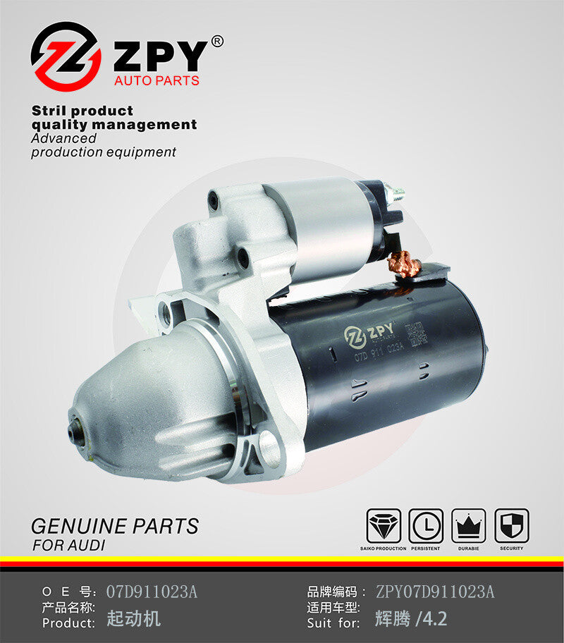 for VW Phaeton for Passat 4.0L 4.2L BDP BDN BGH 12V Engine Ignition Starter Motor