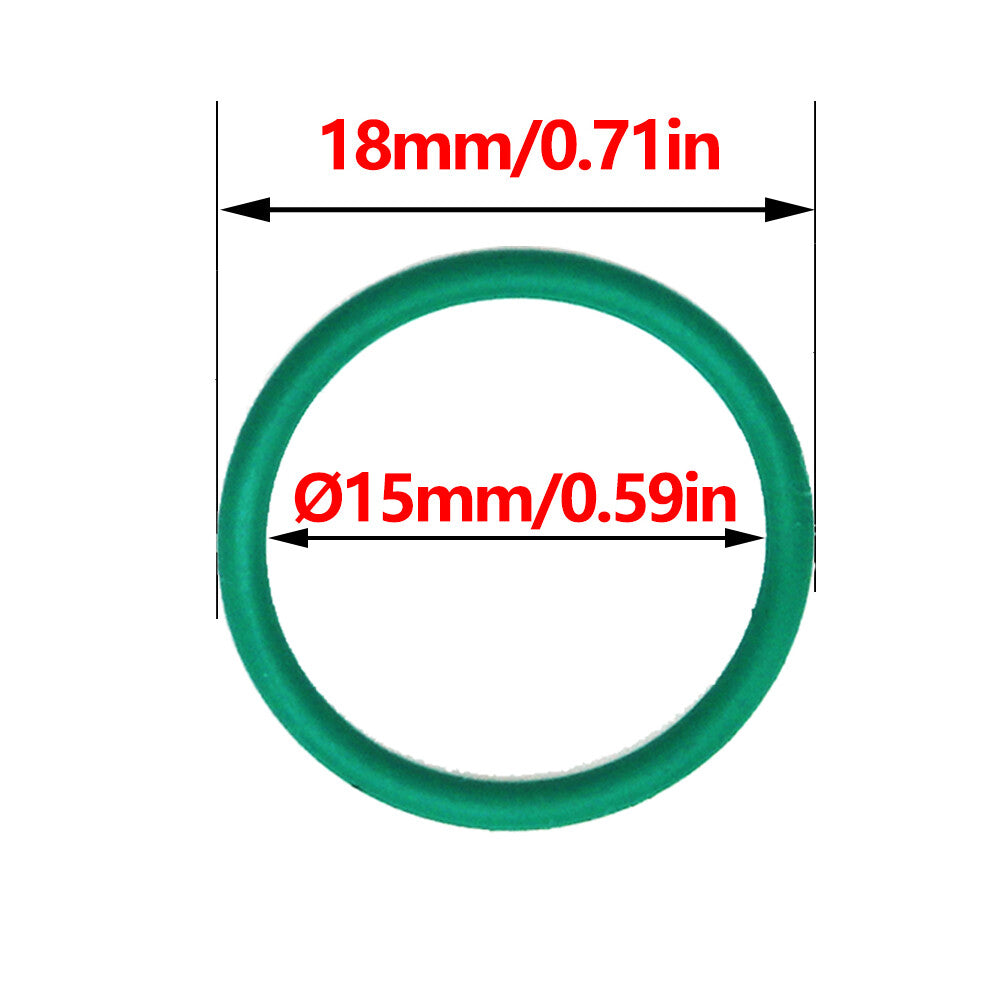 18Pcs for Audi A5 A6 A7 for A8 Fuel Injector Nozzle Copper Gasket O-ring Seal Kit
