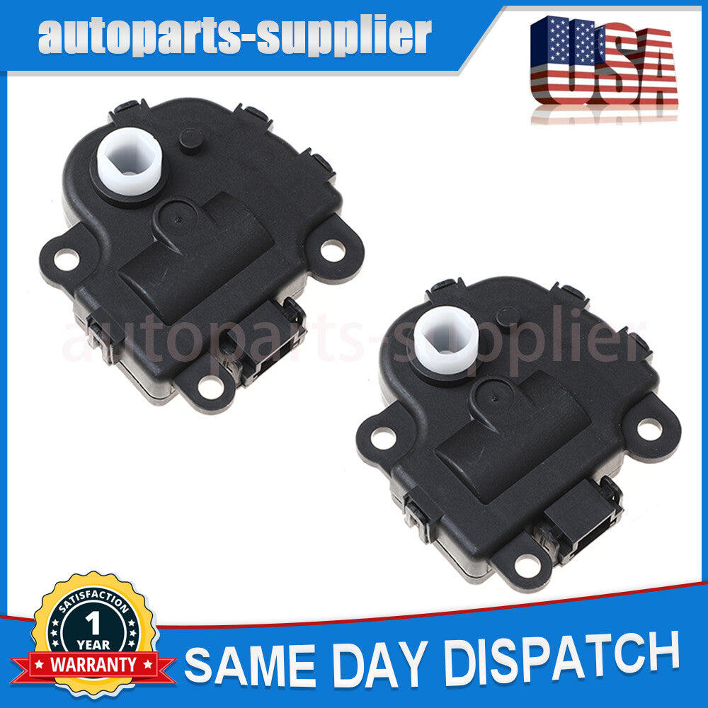 2-Pack HVAC Heater Mixing Door Actuator 604-108 for Chevrolet Impala for Corvette and for Cadillac