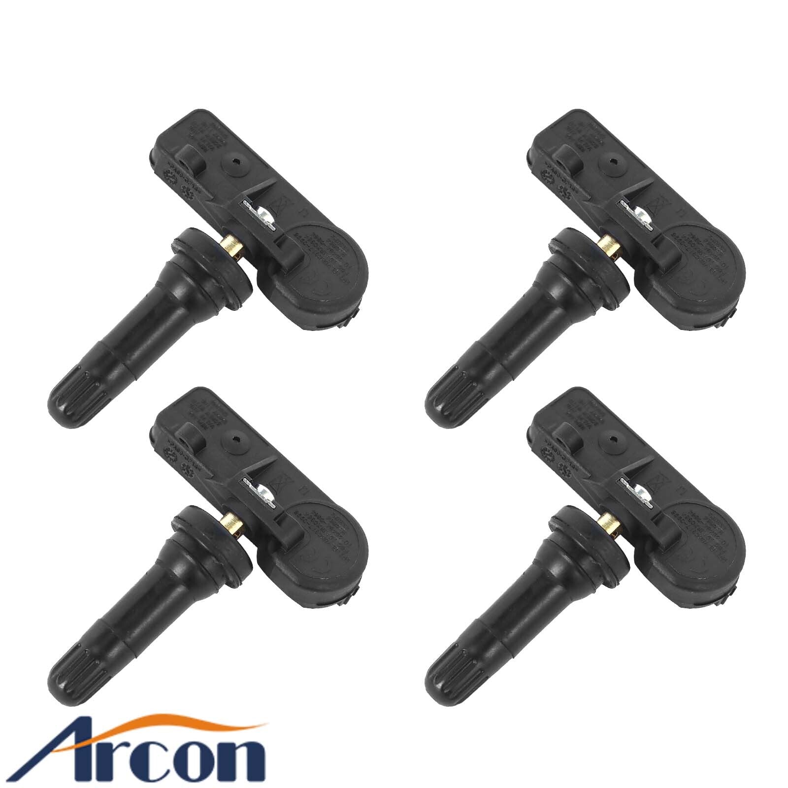 4-piece 56029398AB Tire Pressure Sensor (TPMS) for Dodge for Chrysler for Jeep for Wrangler .