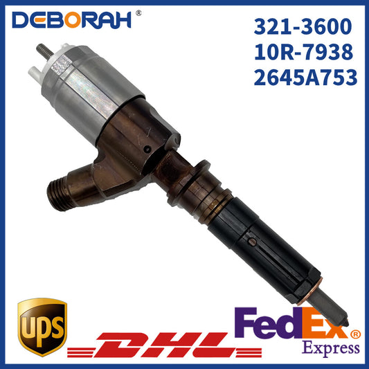 321-3600 C6.6 Engine Fuel Injector 2645A753 10R7938 For Caterpillar CAT PERKINS