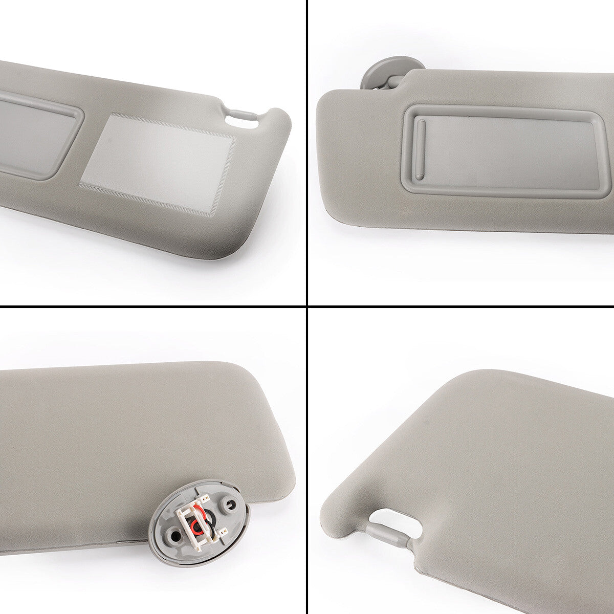 New 1 Pair Left+Right Sun Visor for Toyota Prado TRJ120 RZJ120 KZJ120 KDJ/GRJ120