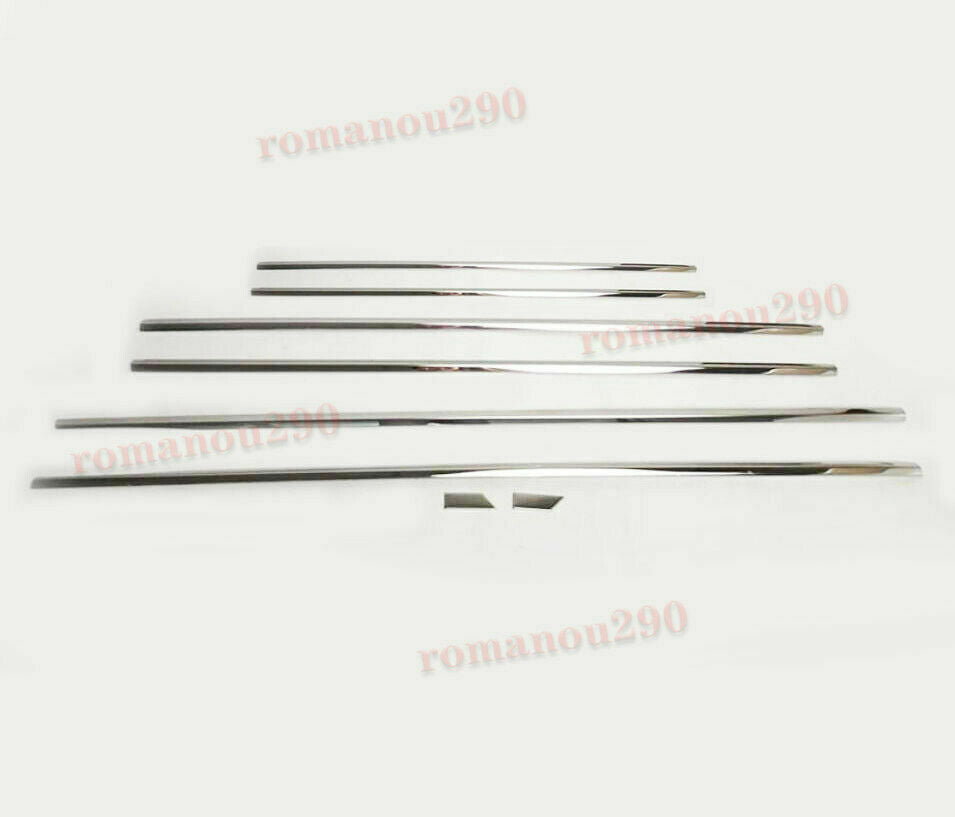 for Toyota for Sienna 2021-2024 Chrome Window Bottom Molding Strips Cover Trim Steel