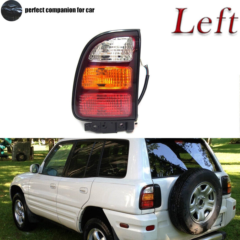 Applicable to for Toyota RAV4 (1998-2000): Left taillight, rear turn signal, and brake light.
