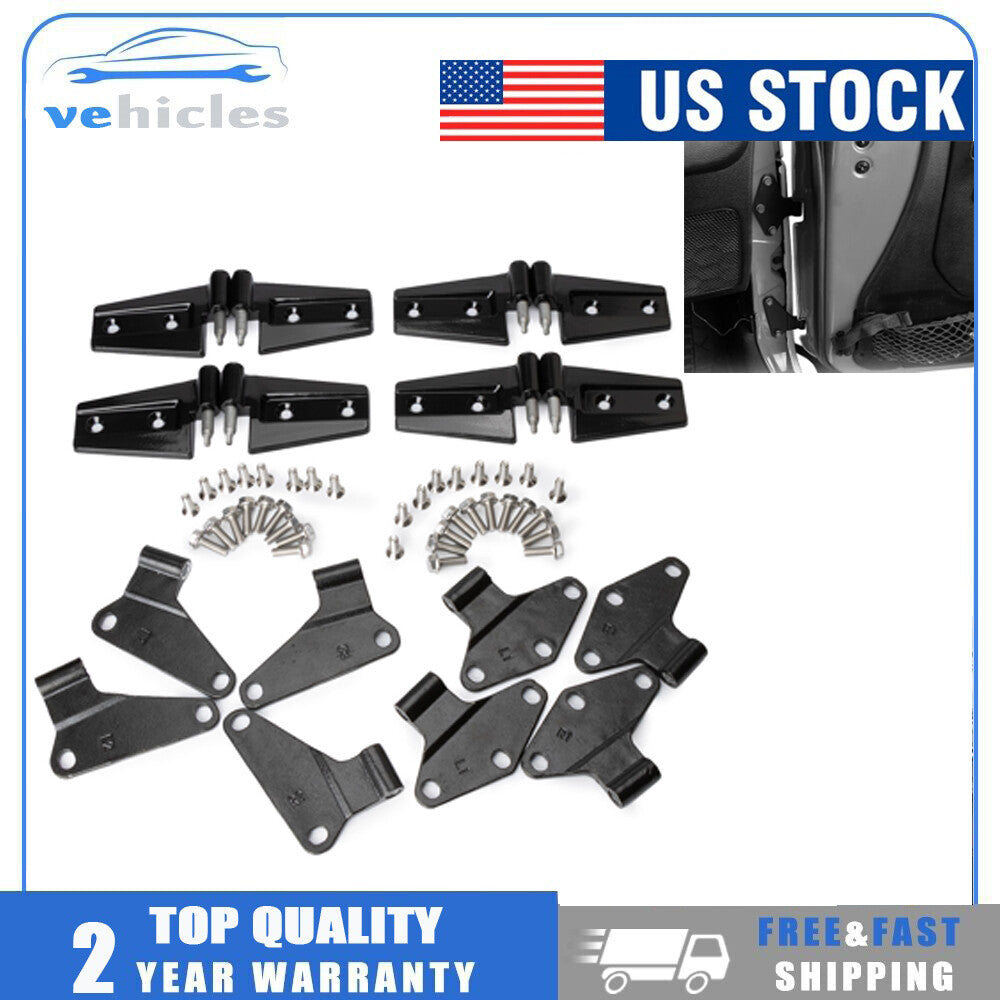16 pieces/set for Jeep for Wrangler JK 2007 2008 - 2018 body door hinge replacement