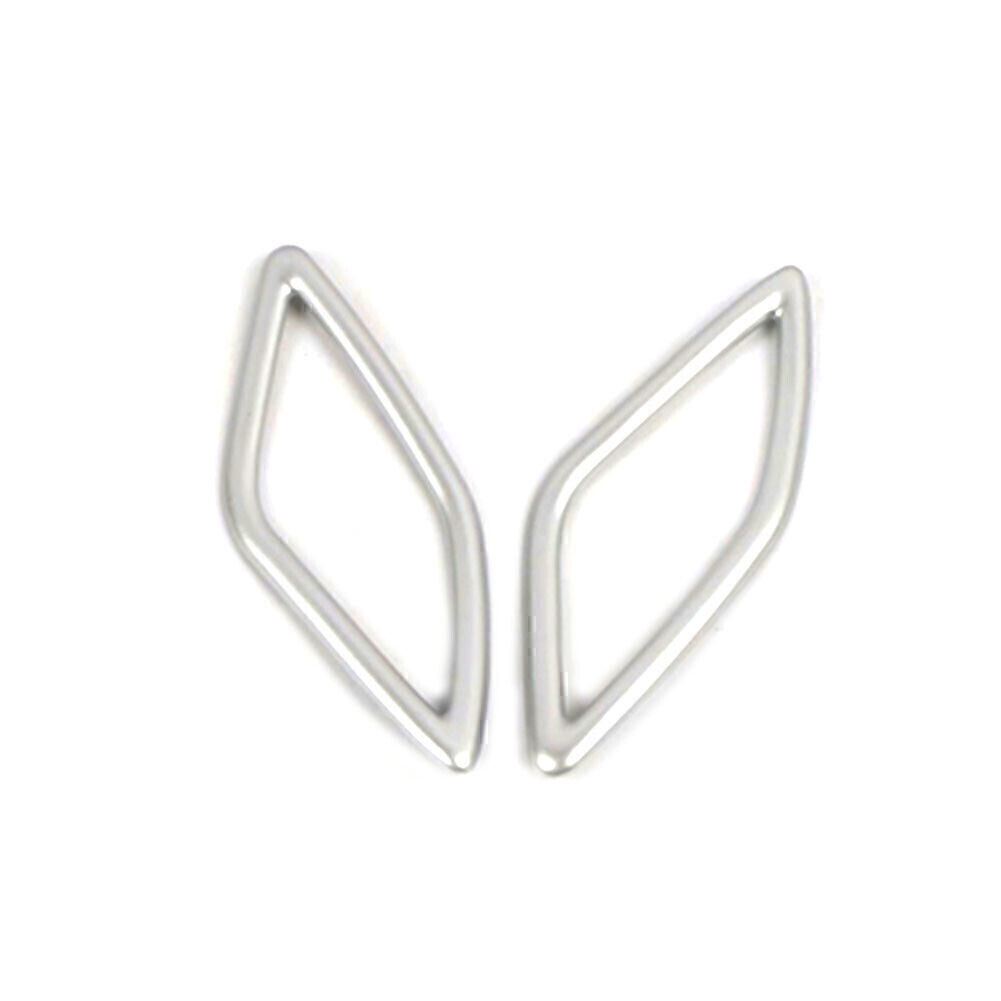 Matte Silver Car Inner A-Pillar Speaker decor Cover Trim Fit for Volvo XC40 18-2020