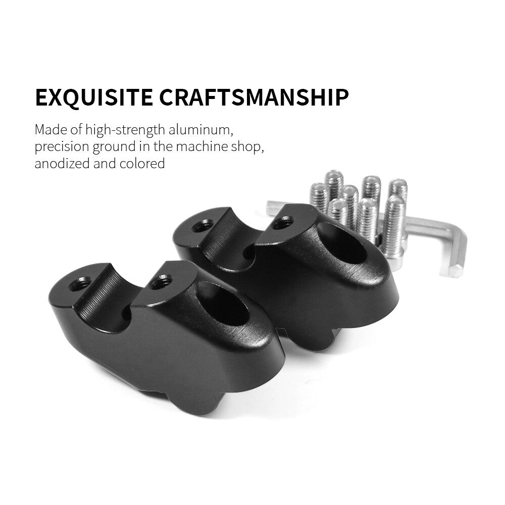 for Kawasaki Z400 Z 400 2018 Motorcycle Handlebar Riser Heightening Clamp Mount