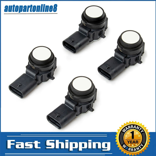 4X White Bumper PDC Parking Sensor for BMW F20 F22 F30 F31 F84 F80 66209261587