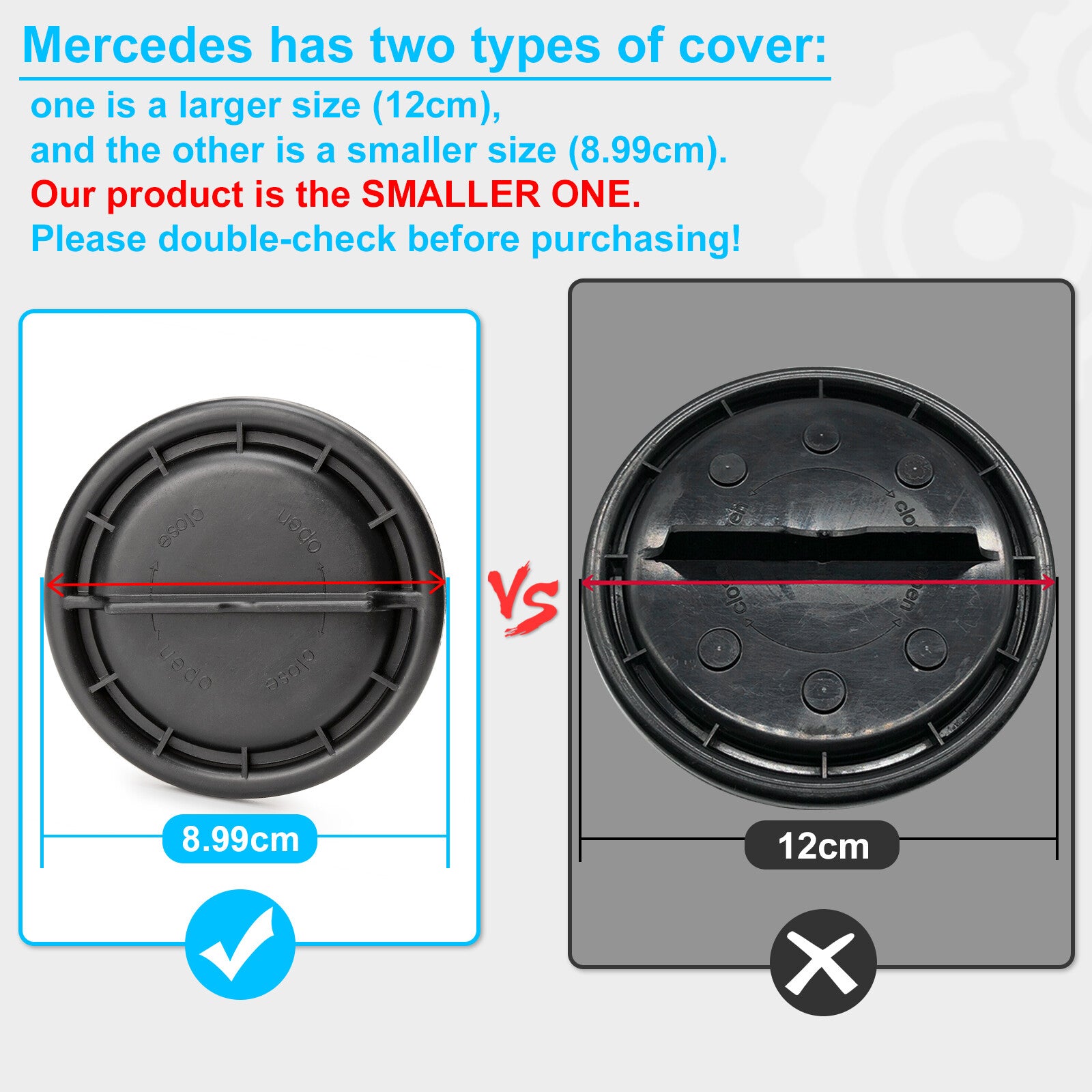 1pc 3.54 Headlight Dust Cover 1305219122 for Mercedes Benz W204 W171 W212 W222