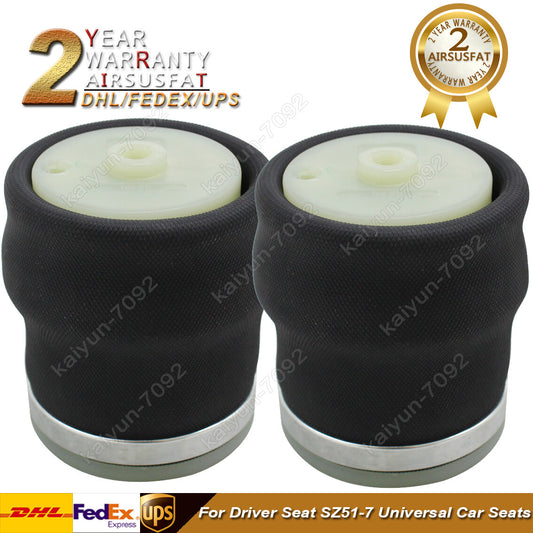 2x For Driver for Seat SZ51-7 Universal Car Seats Air Spring Bags SZ51-7 New