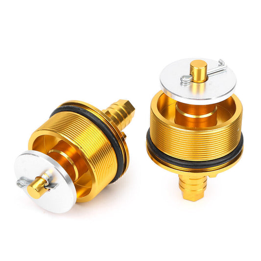 41mm Vorn Gabel Kappe Vorspannung Einsteller F¨¹r for Honda CB400 Alle Jahr 2st Gold