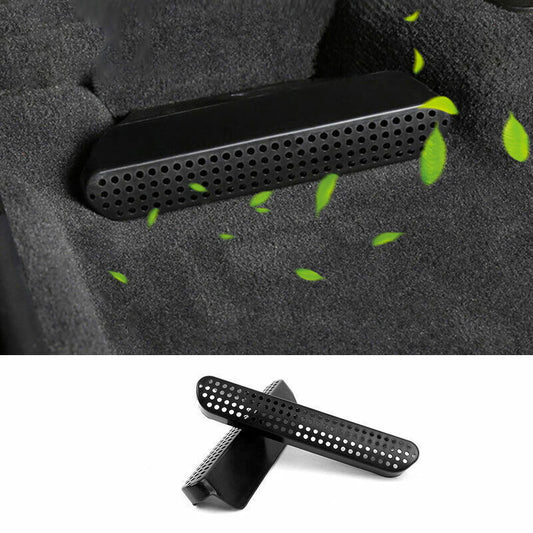 Fit for BMW X3 G01 X4 G02 2018-21 Black Dust Cover Air Outlet Under for Seat Trim 2P