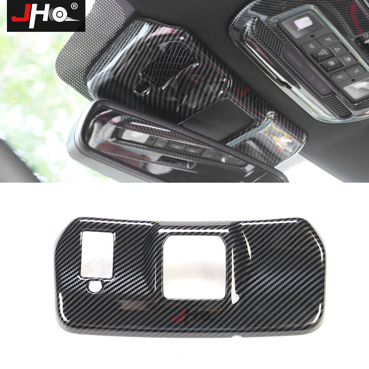 Car Inner Rearview Mirror Base Cover Trim for Ford F150 21-23 Accessories Carbon