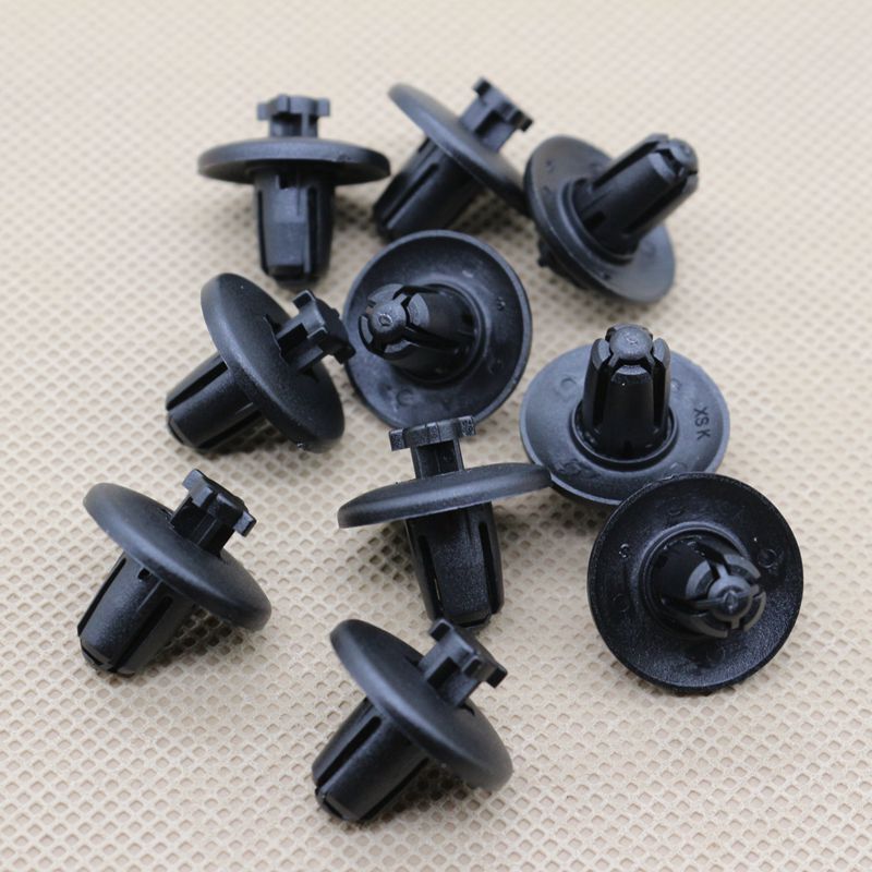 10-piece pack of mudguard liner clip-on fasteners for Peugeot for Citro?n 7013J0, 8211WV
