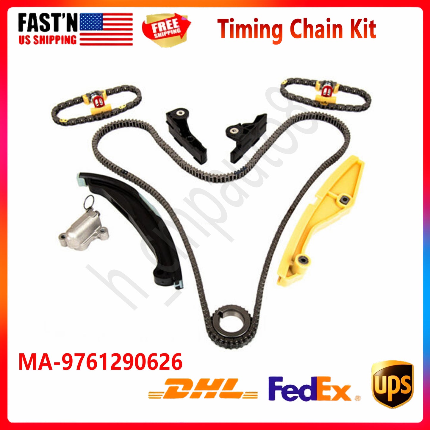 Timing Chain Kit for Ford Edge Eplorer F150 Flex Mutang Taurus Transit 3.5 3.7L