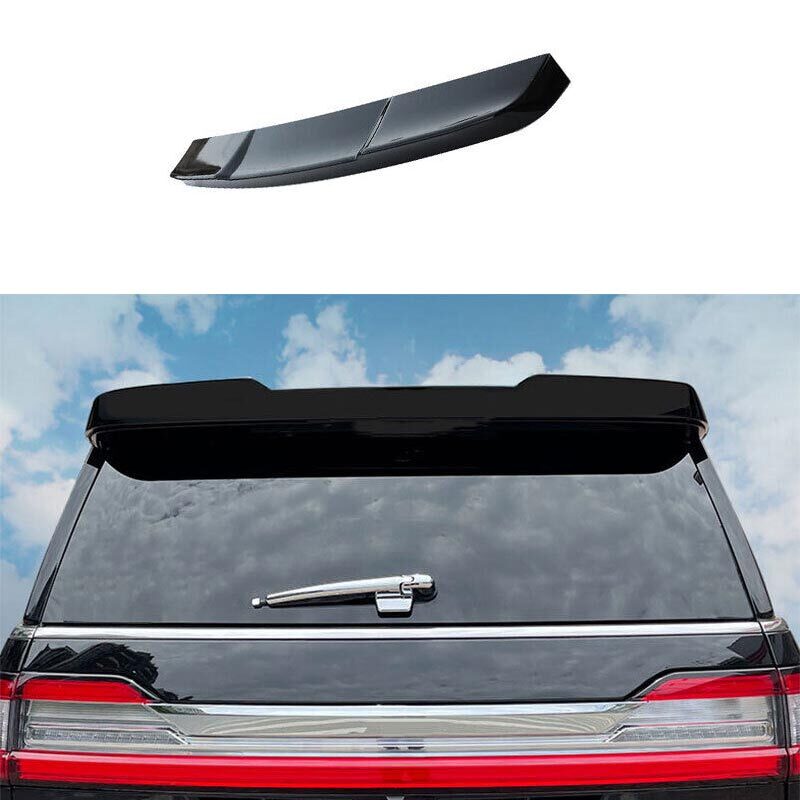 for Lincoln for Navigator 18-22 Rear Trunk Spoiler Wing Flap 1PCS Bright Black