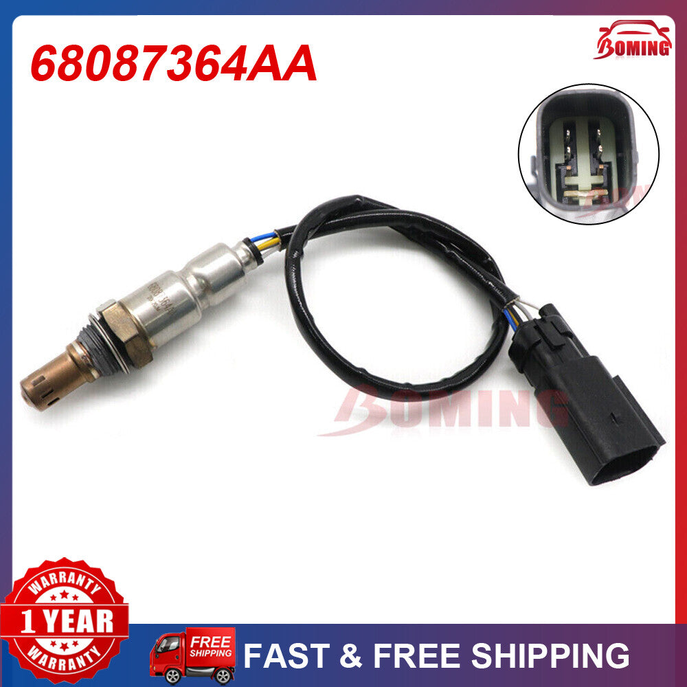 4pcs Oxygen O2 Sensor 12 For 2012-2018 for BMW M6 Gran Coupe M6 V8 4.4L Upper+Lower