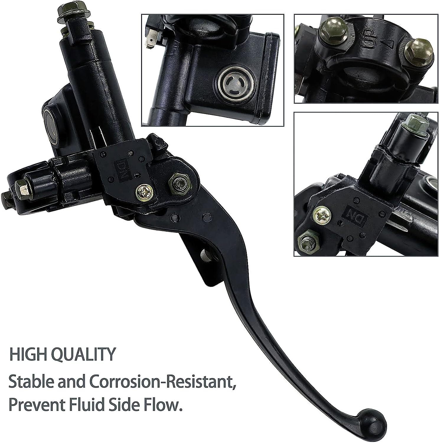 7/8 Left Hydraulic Brake Master Cylinder Lever Pump Replace for 50cc 70cc 90cc