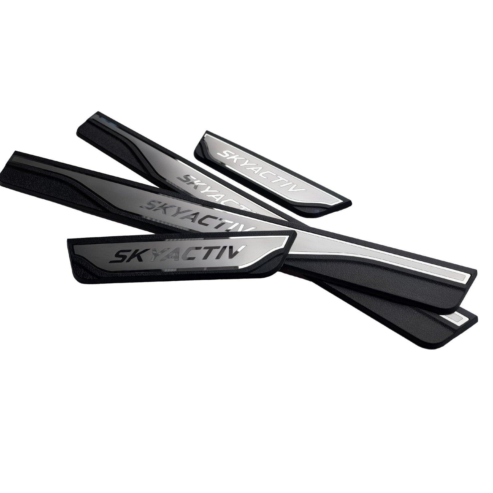For 2024 for Mazda 3 6 Accessories Car Door Sill Scuff Plate Protector Guard