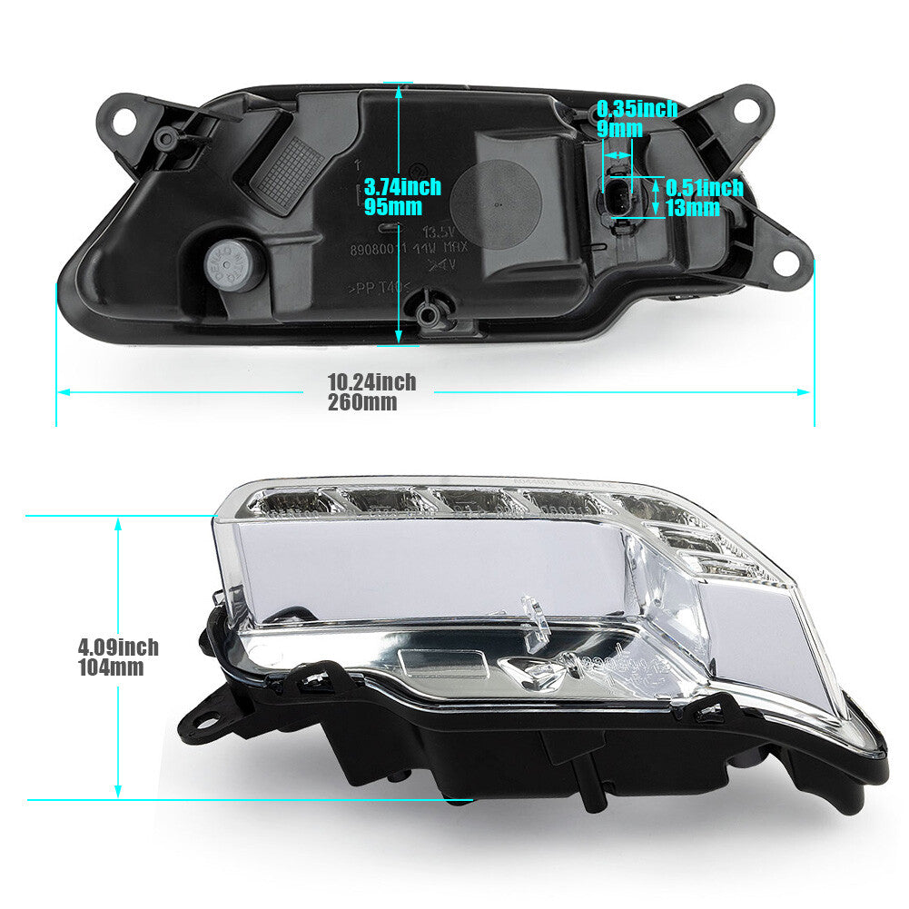 Left Side LED Daytime Running Light For 2010-16 for Mercedes-Benz E350 E550 W212 E63