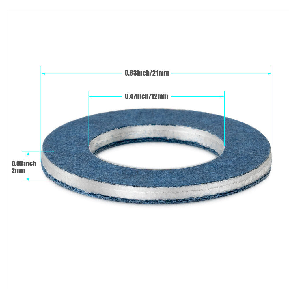 25x 90430-12031 Oil Drain Plug Gasket Crush Washer for LEXUS for SCION for TOYOTA for CAMRY
