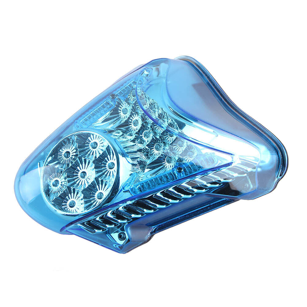 for Suzuki Hayabusa GSX1300R 08-2013 Blue LED Brake Rear Tail Light Turn Singal