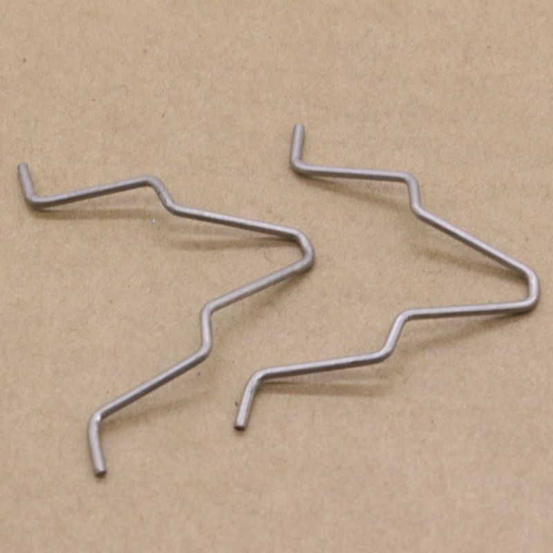 2-piece metal spring clip for BMW E90/E91 headlight bulb access cover 63127246480