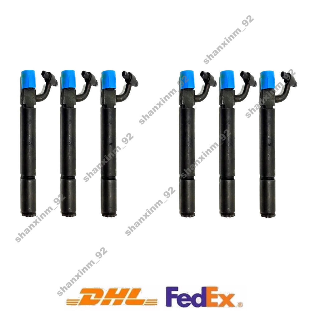 6X Fuel Injector W/Nozzle 1815409C91 781696 for Navistar Engine DT360 DTA360