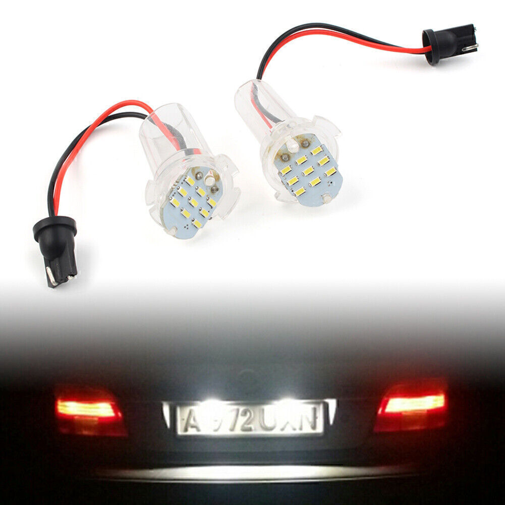 2x white LED License Number Plate Light Fit for TOYOTA for Corolla Alphard Atis IST