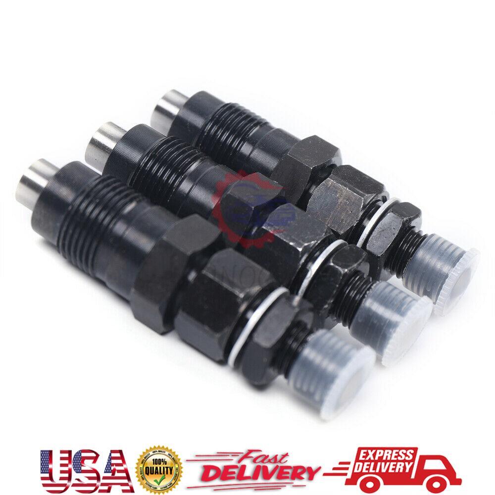 3x Fuel Injectors 16032-53000 1603253902 For Kubota D1105T D1005 D905 Engine