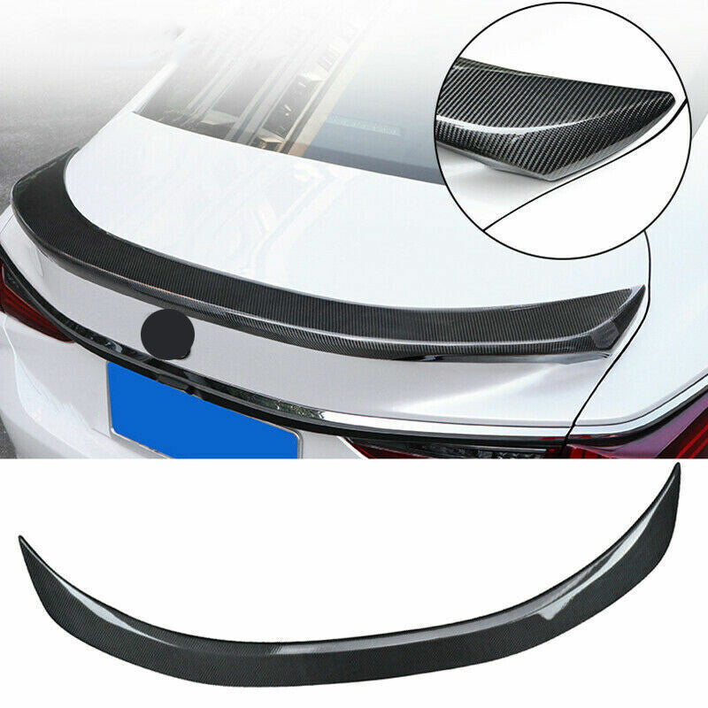 Carbon Fiber Rear Spoiler Trunk Lid Lip Wing for Lexus ES350 300H 250 2019-2022