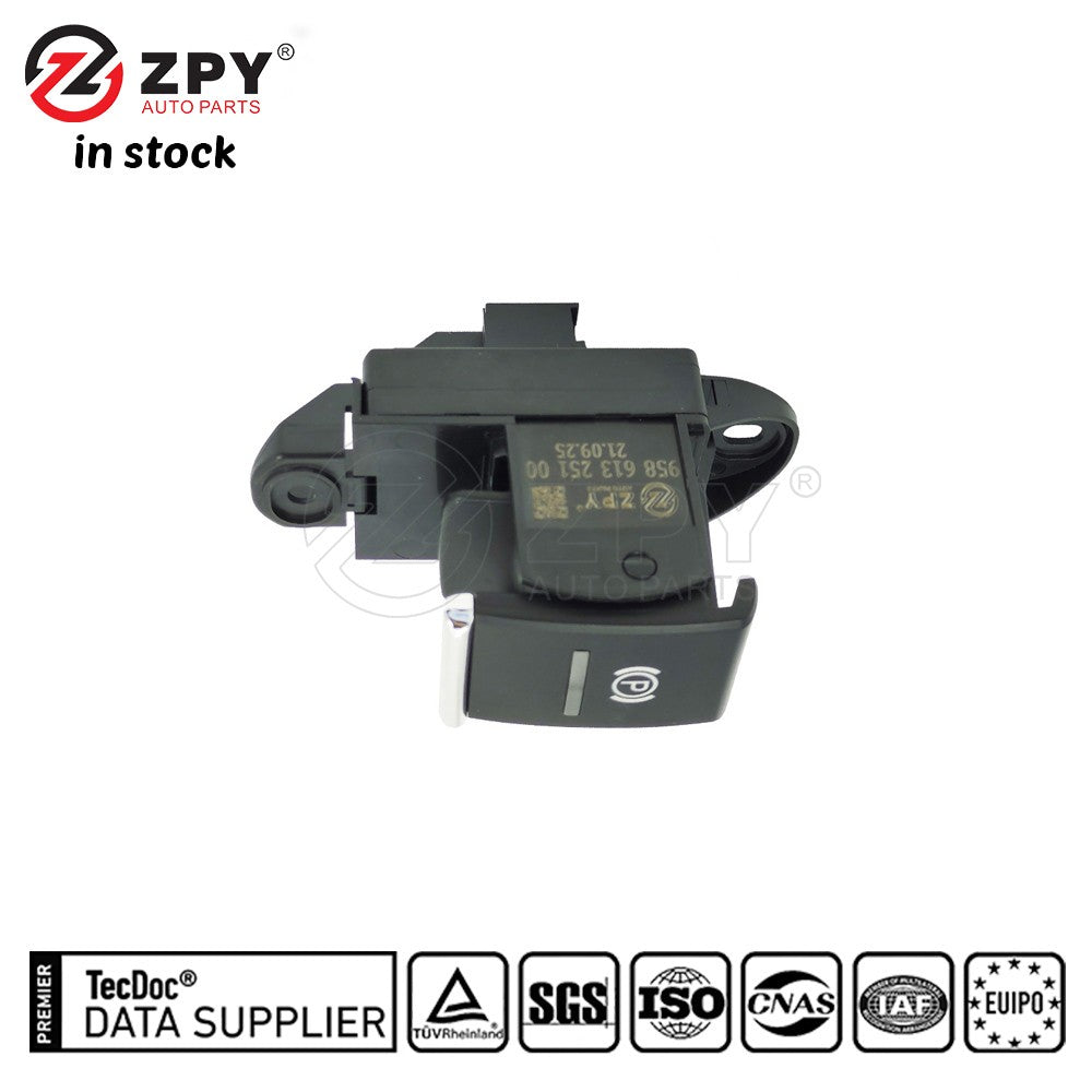 ZPY Hand Brake Control Switch Button for Porsche for Cayenne 3.0L 3.6L 95861325100