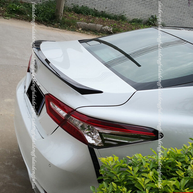 for Toyota for Camry 2018-2023 Glossy Black OE Style Car Rear Trunk Lip Wing Spoiler
