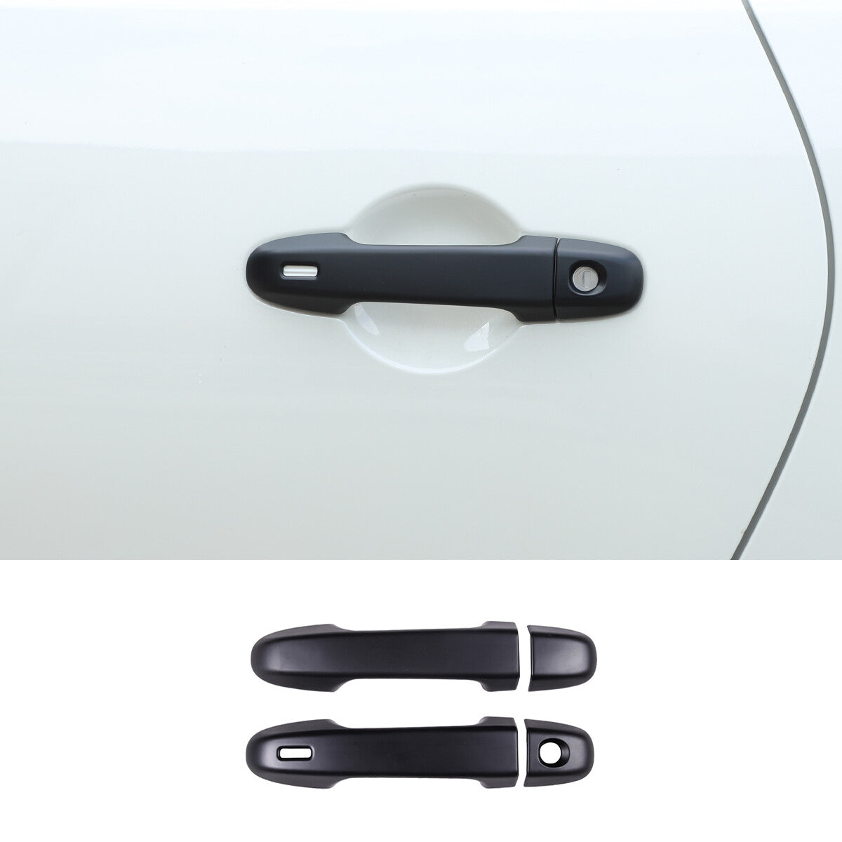 2-Pack Carbon Fiber ABS Rear Door Cup Holder Covers for Honda Pilot 2015-22 USA
