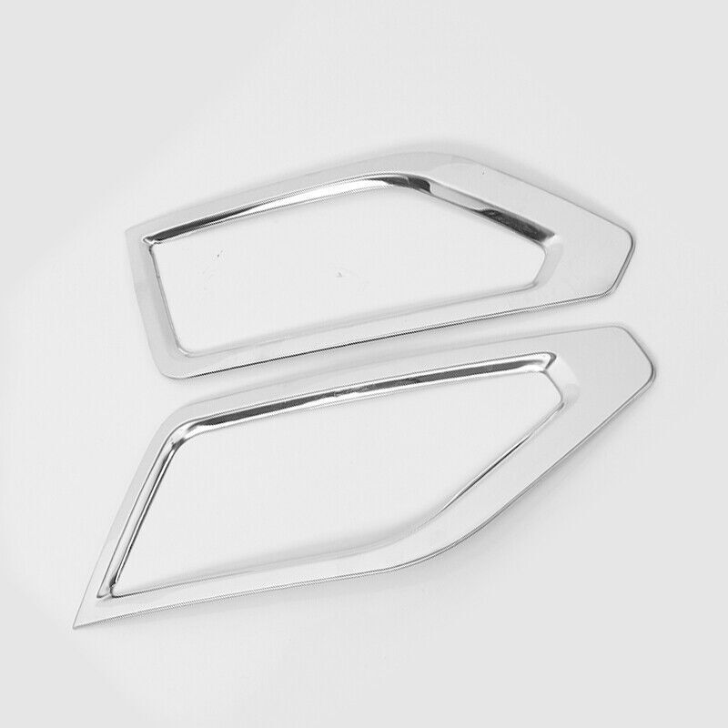 For 2018 2019-2020 for Volkswagen Atlas Front Fog Light Frame Cover Trim Chrome