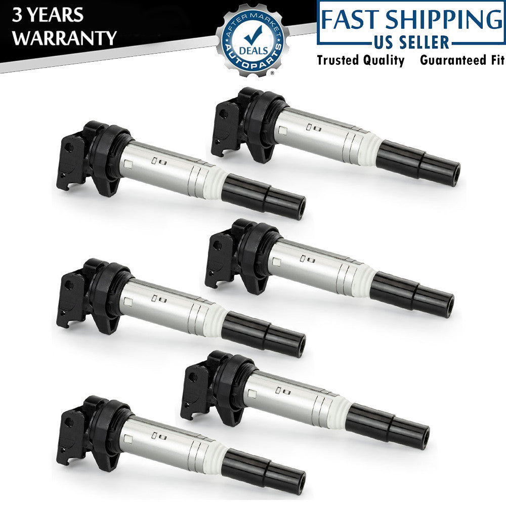 6-piece set 0221504800 for BMW , for Mini Cooper ignition coils
